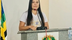 40ª SESSÃO ORDINARIA - JOVEM APRENDIZ MARIA CLARA FAZENDO USO DA TRIBUNA